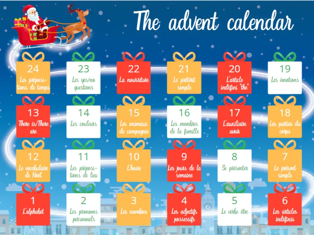 Adventski kalendar edukativna igra — 1 / 7