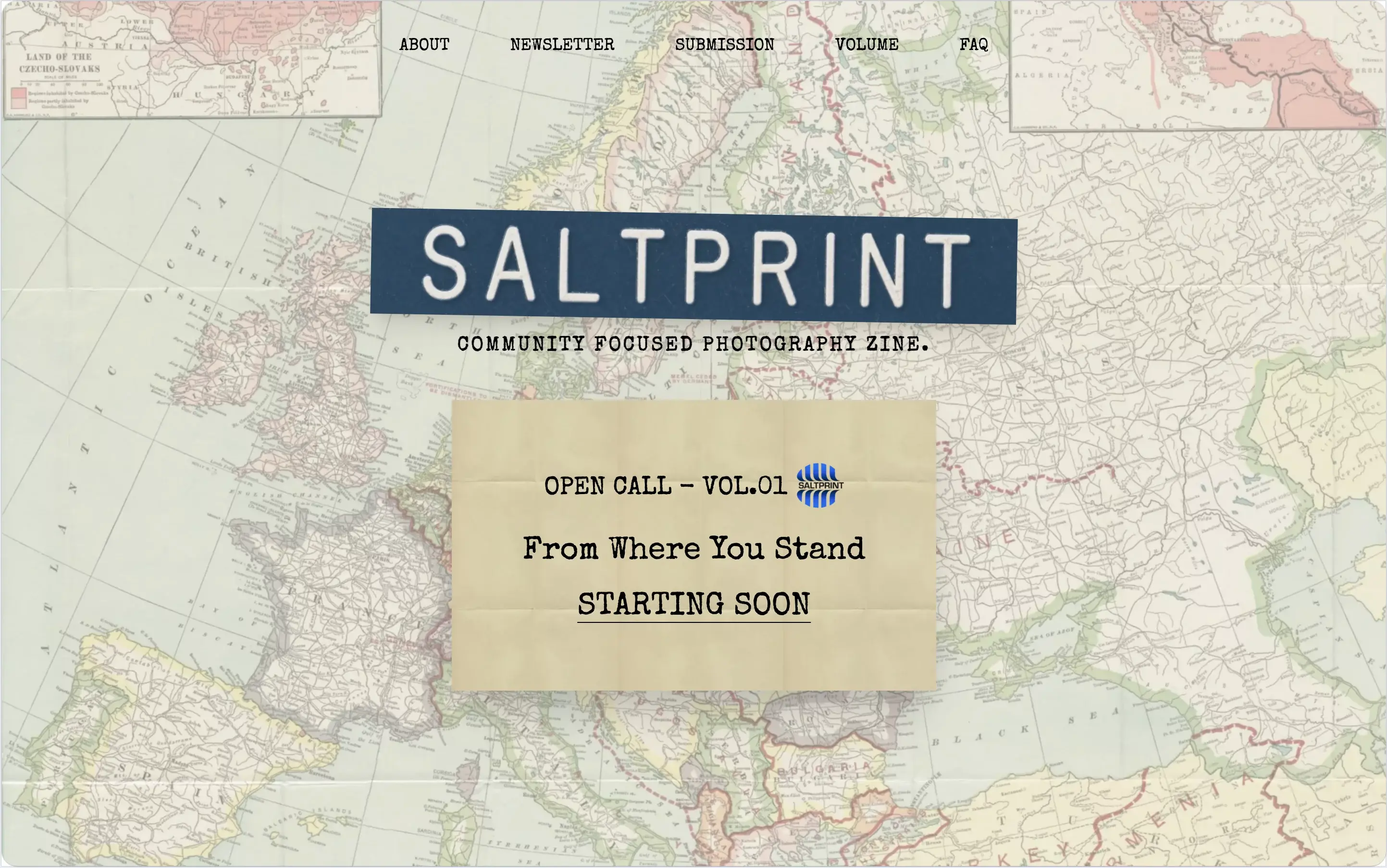 SALTPRINT ZINE
